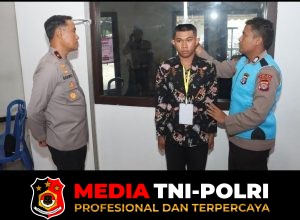 Tinjau Rikmin Awal Penerimaan Bintara Brimob Polri di Polda Kalteng, Wakapolda Pastikan Panitia Profesional dan BETAH