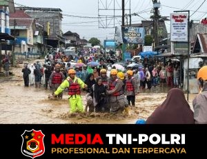 Polda Sumut Kerahkan 345 Personel Brimob Tangani Bencana di Delapan Wilayah Terdampak