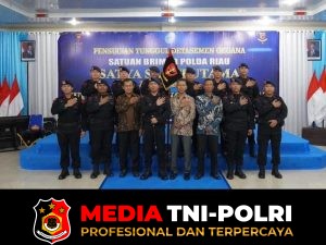 Detasemen Gegana Brimob Riau Gelar Pensucian Tunggul “Satya Sakti Utama” Peringati HUT ke-51 Gegana
