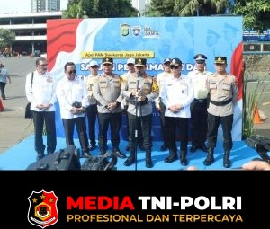 Kapolda Metro Jaya Pimpin Apel Pengamanan Swakarsa Jelang Nataru