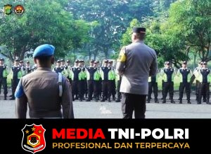 Kapolres Metro Bekasi Pimpin Apel Gabungan Satpam Jababeka untuk Kesiapan PAM Nataru 2025–2026