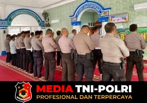 Polres Lampung Tengah Gelar Sholat Ghaib untuk Korban Bencana Alam di Aceh, Sumut, Sumbar, dan Erupsi Gunung Semeru