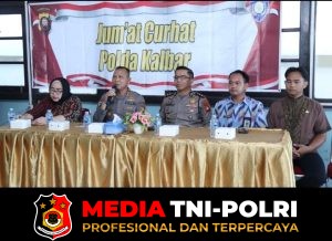 Dialog Bersama Warga, Polda Kalbar Gelar Jum’at Curhat di Kecamatan Pontianak Selatan
