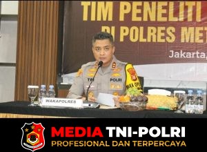 Dukung Transformasi Polri Presisi, Tim Puslitbang Polri Lakukan Penelitian di Polres Metro Jakarta Barat