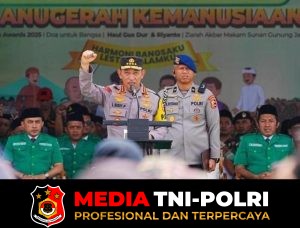 Pimpin Apel Kebangsaan Banser, Kapolri: Sinergi Adalah Kunci Damai Natal 2025 dan Tahun Baru 2026