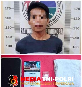 Satresnarkoba Polres Tulang Bawang Barat amankan Seorang pria di kontrakan,Terkait Penyalahgunaan Narkotika