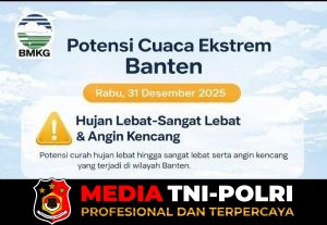 Menghadapi Cuaca Ekstrem Akhir Tahun, Polda Banten Siagakan Call Center 110