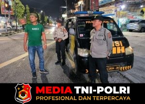Antisipasi Kejahatan Menjelang Pergantian Tahun, Polsek Sunggal Gencar Patroli Dini Hari