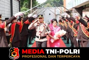 Disambut Pedang Pora, Kombes Pol Wisnu Wardana Resmi Jabat Kapolresta Bandara Soetta