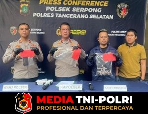 Upaya Preventif Patroli Polsek Serpong Polres Tangsel, Amankan Pemuda Membawa Sajam
