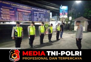 Polsek Balaraja Polresta Tangerang Gelar Rutinitas Apel Malam & Sispam Mako Antisipasi Guantibmas di Wilayah