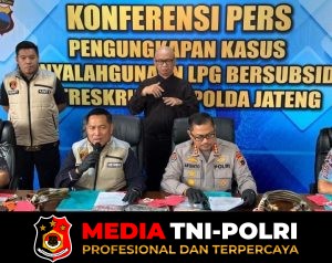 Salahgunakan LPG Subsidi, Empat Tersangka dan Ribuan Tabung Gas Diamankan Polda Jateng
