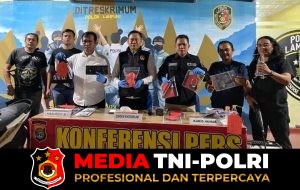 Polda Lampung Ungkap Pelaku Curanmor Yang Beraksi Di 8 Tkp