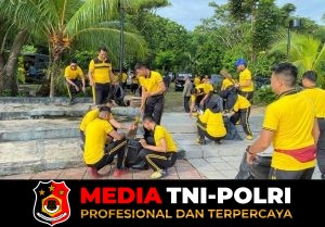Polda Lampung Kerahkan 500 Personel Gelar Kurve Serentak di Tiga Lokasi Pantai Utama