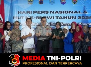 Hadiri Tasyakuran HPN 2026 dan HUT ke-80 PWI, Kabid Humas Polda Jateng Sebut Insan Pers Sebagai Mitra Utama Harkamtibmas