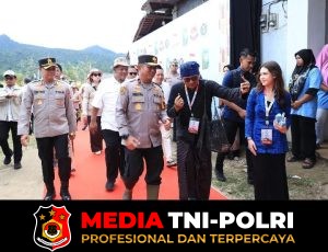 Wakapolda Banten Hadiri Panen Raya Padi Organik PS-08, Perkuat Ketahanan Pangan dan Semangat Bela Negara