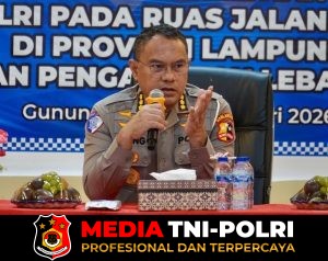 Korlantas Polri Laksanakan Penelitian Lapangan Terpadu di Lampung, Polres Lampung Tengah Jadi Tuan Rumah Rakor Kesiapan Lebaran 2026