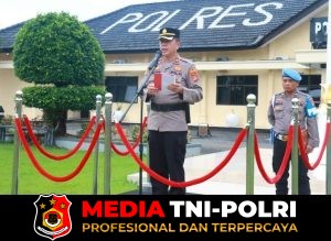 Polres Lampung Timur Gelar Upacara Hari Kesadaran Nasional Bulan Februari 2026