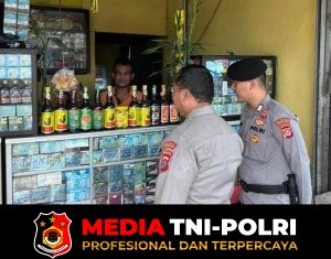 Cegah Penyakit Masyarakat, Satgas Preventif Polresta Tangerang Imbau Toko Jamu Tak Edarkan Miras