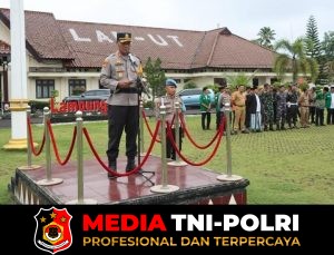 Jaga Kamtibmas Selama Ramadhan, Polres Lampung Utara Gelar Apel Siaga