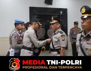 Penyegaran Organisasi, Kompol Yaya Karyadi Resmi Serahkan Jabatan Kabag SDM Polres Mesuji ke AKP Muslifar
