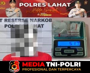 Satuan Reserse Narkoba Polres Lahat Berhasil Mengungkap Kasus Tindak Pidana Penyalahgunaan dan Peredaran Narkotika Jenis Sabu