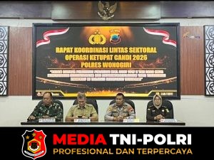 Polres Wonogiri Ikuti Rakor Lintas Sektoral Kesiapan Operasi Ketupat 2026, Wujudkan “Mudik Aman, Keluarga Bahagia”