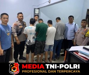 Polsek Sekampung Ungkap Kasus Narkotika, Empat Pelaku dan Sejumlah Barang Bukti Sabu Diamankan