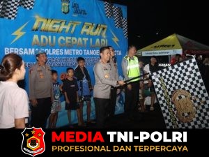 Cara Unik Polisi Tangerang Kota Tangkal Tawuran: Night Run Polisi vs Warga