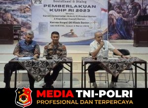 Bidkum Polda Banten Sosialisasikan Pemberlakuan KUHP Nasional