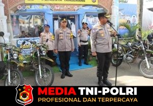 Kapolresta Tangerang Pimpin Apel Siaga Ops Ketupat Maung 2026 di Pos Terpadu Citra Raya