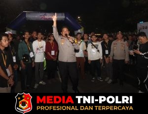 Midnight Run Ramadan, Polresta Tangerang dan BEM Ajak Anak Muda Berolahraga Positif