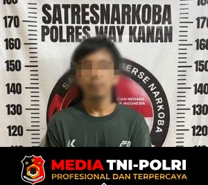 Diduga Edarkan Sabu 6,52 Gram, Seorang Pria Asal Way Kanan Dibekuk Polisi