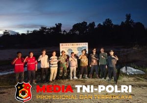 Satgas PKH Halilintar Pasang Plang Penguasaan di Area PT ABBR Barito Utara
