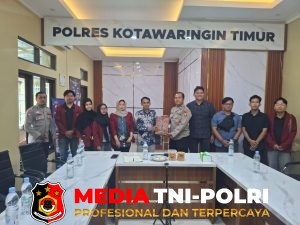 Sat Binmas Polres Kotim Menerima Kunjungan Silaturrahmi Dari Pengurus STIH Habaring Hurung Sampit