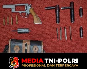 Bawa Senjata Api Rakitan, 4 Pelaku Curanmor Ditangkap Polres Metro Tangerang Kota