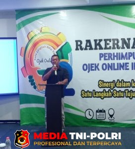Rakernas Serentak Halal Bihalal, Ojek Online (02) Indonesia Perkuat Sinergi Hadapi Tantangan Industri Transportasi Digital