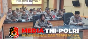 Tingkatkan Keimanan, Polres Kotim Gelar Binrohtal Serentak via Zoom