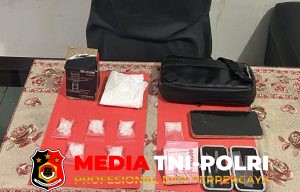 Unit Reskrim Polsek Ketapang Polres Kotim Amankan Mobil Bawa Sabu Seberat 27,06 Gram
