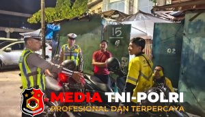 Satlantas Polres Kotim Lakukan Blue Light Patrol, Wujudkan Keamanan dan Ketertiban Lalu Lintas