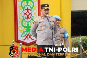 Kapolres Kotim Beri Arahan Personel Saat Apel Pagi, Fokus pada Keamanan dan Pelayanan Masyarakat