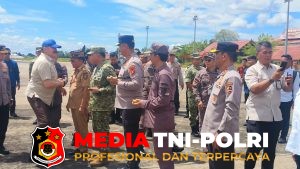 Rombongan Menhan RI dan Sejumlah Pejabat Tinggi Tiba di Bandara Tjilik Riwut, Tinjau Lahan PT Asmin Koalindo Tuhup