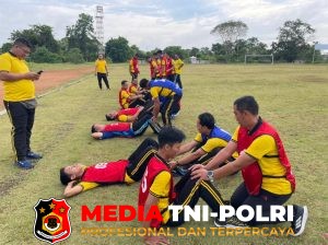 Jajaran Polda Kalteng Laksanakan Kesjas berkala Untuk Kebugaran Personel Polri