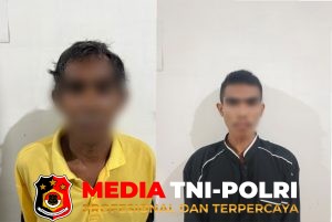 Dua Orang Pelaku Curanmor Ditangkap Unit Resmob Polres Kotim Bersama Unit Reskrim Polsek Ketapang