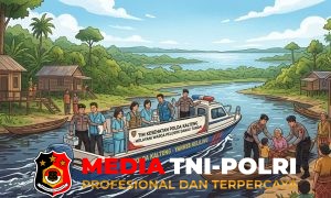 Tim Kesehatan Polda Kalteng Tembus Akses Sungai, Layani Warga Pelosok Danau Tundai