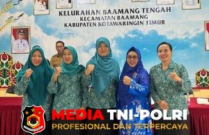 Ibu Farida Martinus sebagai Ketua TP PPK Kelurahan Baamang Tengah
