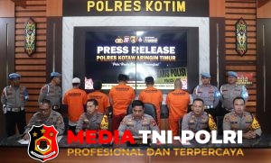 Polres Kotim Amankan Pelaku Curanmor dan Barang Bukti Penggelapan