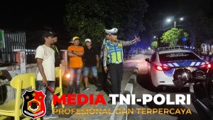 BLUE LIGHT PATROL SATLANTAS POLRES KOTIM ANTISIPASI BALAPAN LIAR DAN STREET CRIME
