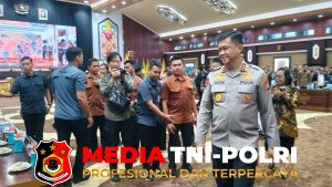 Kunjungan Kerja Spesifik Komisi II DPR RI dan Wamen ATR/BPN, Kapolres Kotim Hadiri Pertemuan di Kantor Gubernur Kalteng