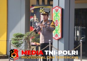 Pimpin Apel Perdana, Kabag Ops Polres Kotim Tekankan Kedisiplinan dan Penjagaan Ketat Mako